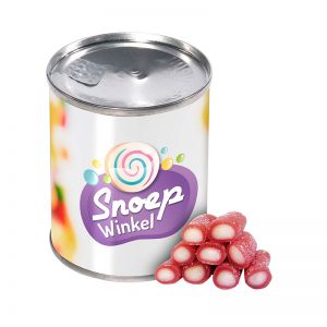 60 g Fruchtige Mini-Sticks in einer Dose mit Werbe-Banderole