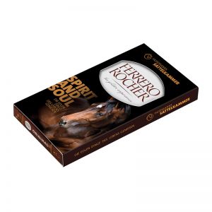 90 g Ferrero Rocher Schokoladentafel im Werbeschuber mit Logo-Ausstanzung