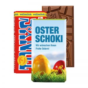 180 g Tony´s Chocolonely Schokoladentafel mit Werbekartonage