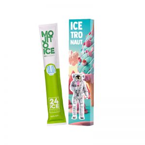 1er Mocktail Ice Mojito in Werbekartonage mit Rundum-Druck