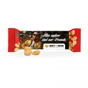 Lorenz Erdnüsse geröstet & gesalzen im Werbeschuber mit Logodruck