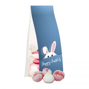 40 g Express Erdbeer-Joghurt Bonbons im Standbeutel mit Werbereiter