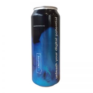 500 ml Energy-Drink Dose mit Logodruck