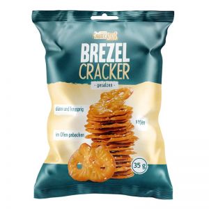 35 g Brezel Cracker in Chipstüte mit Werbedruck