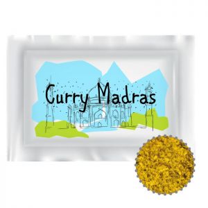 4 g Curry Madras in Portionstüte mit Werbedruck