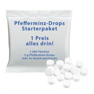 5 g Pfefferminz-Drops 4c Starterpaket