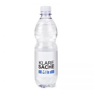 500 ml Promo Wasser Spritzig mit Logodruck