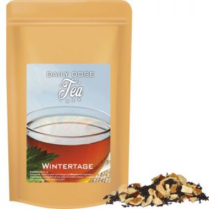 55 g Wintertage Tee im Midi Doypack mit Werbeetikett