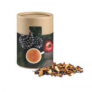 60 g Omas Bratäpfelchen Tee in kompostierbarer Pappdose mit Werbeetikett