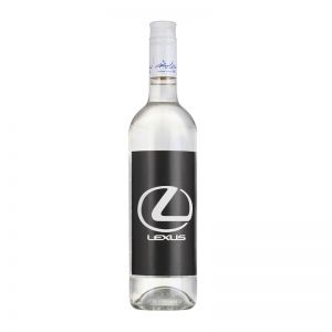 750 ml Glas-Wasserflasche mit Logo
