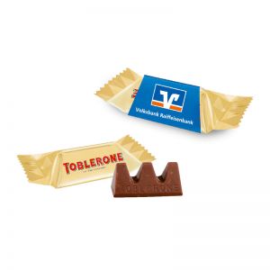 Express Toblerone Mini mit Werbeschuber und Logodruck