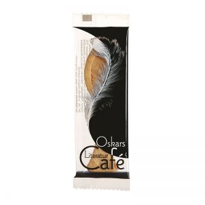 Kaffee-Löffel-Keks im Werbe-Flowpack mit Logodruck