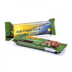 PowerBar Energy Riegel Cacao Crunch im Werbeschuber mit Logodruck
