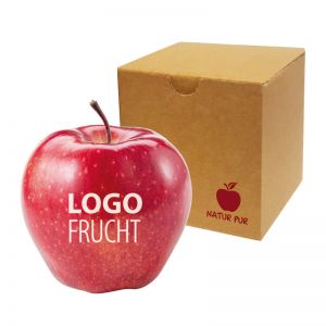 PR LogoFrucht Snackbox mit Werbeanbringung