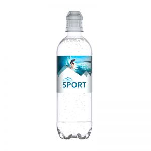 Promotion Quellwasser medium 500 ml Sportcap mit Logodruck