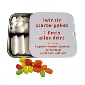 TwinTin Schiebedeckeldose 4c Starterpaket